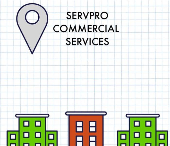SERVPRO® Commercial Services graphic